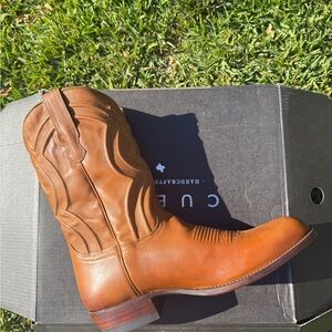 Brand New Brown Leather Men's Boots